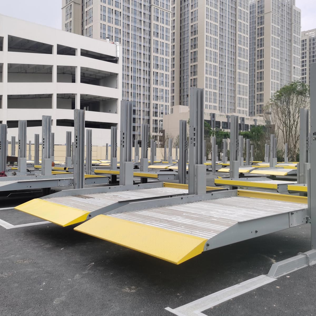 峨邊俯仰立體停車(chē)庫(kù)安裝