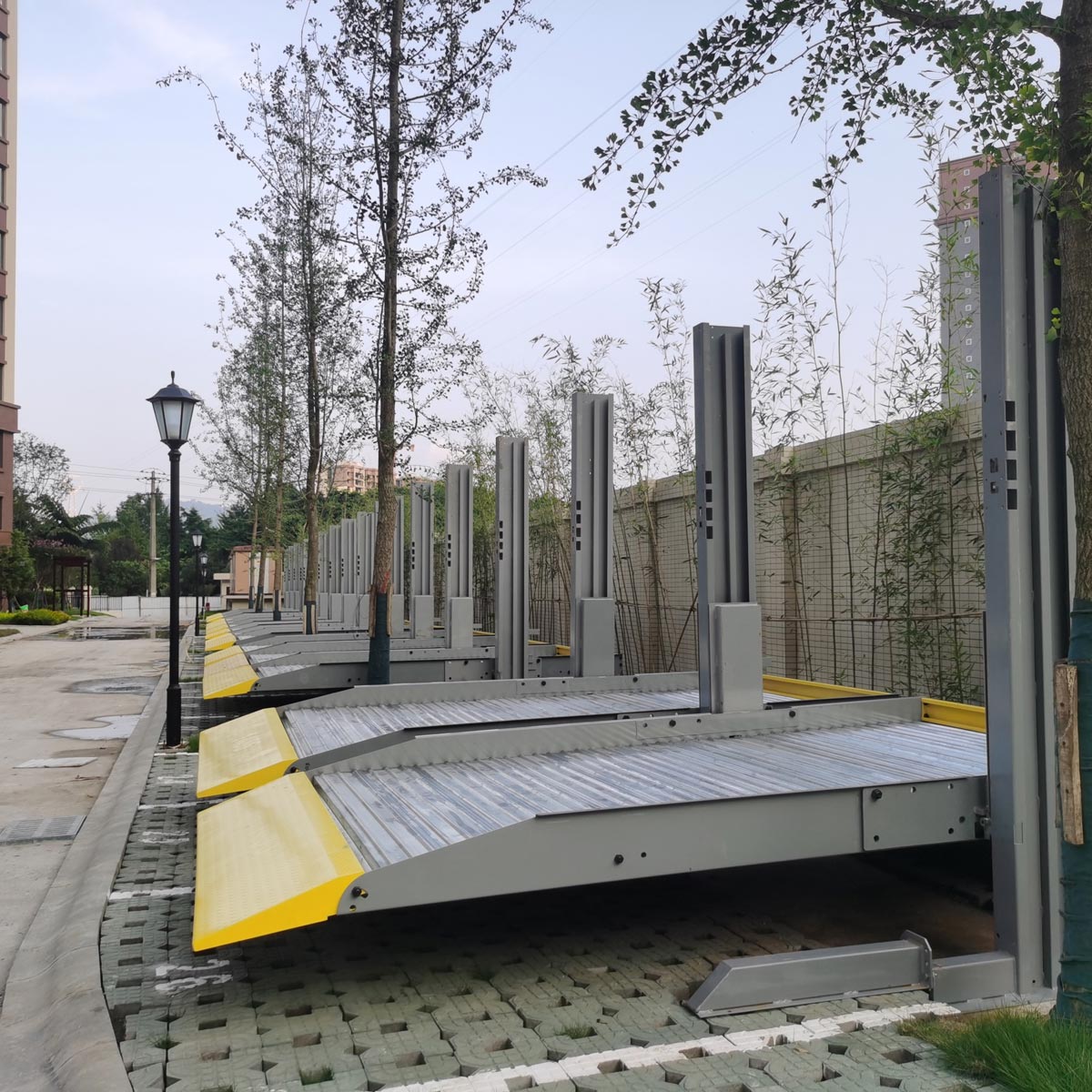 佳縣上下機(jī)械停車位過(guò)驗(yàn)收