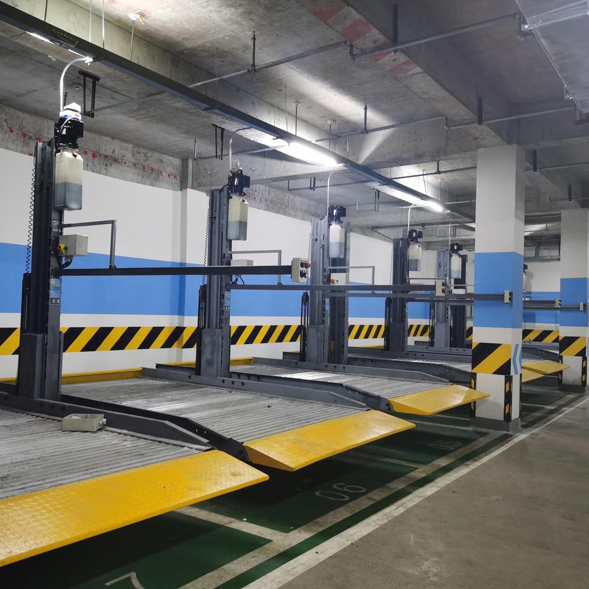 冕寧升降式立體停車改造