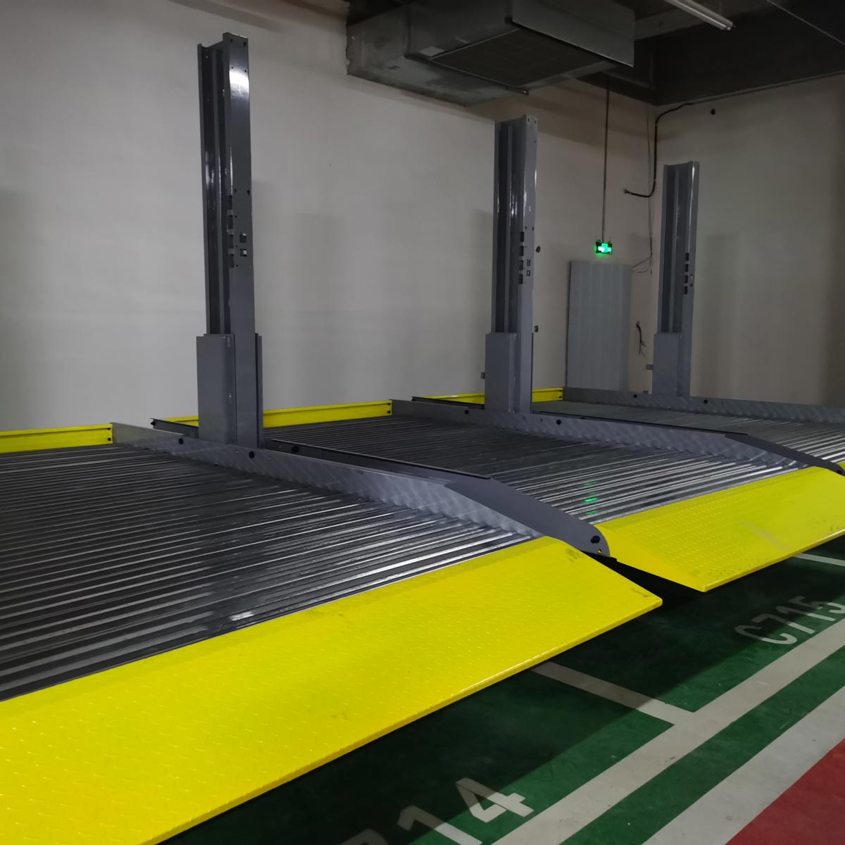 大方四柱式機(jī)械車位過(guò)規(guī)劃