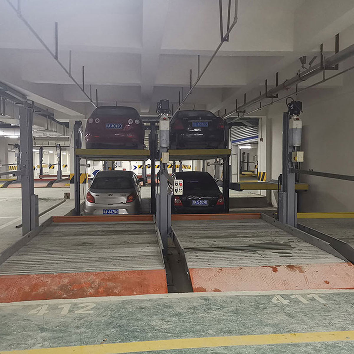 慶城兩層立體車(chē)庫(kù)停車(chē)設(shè)備出租
