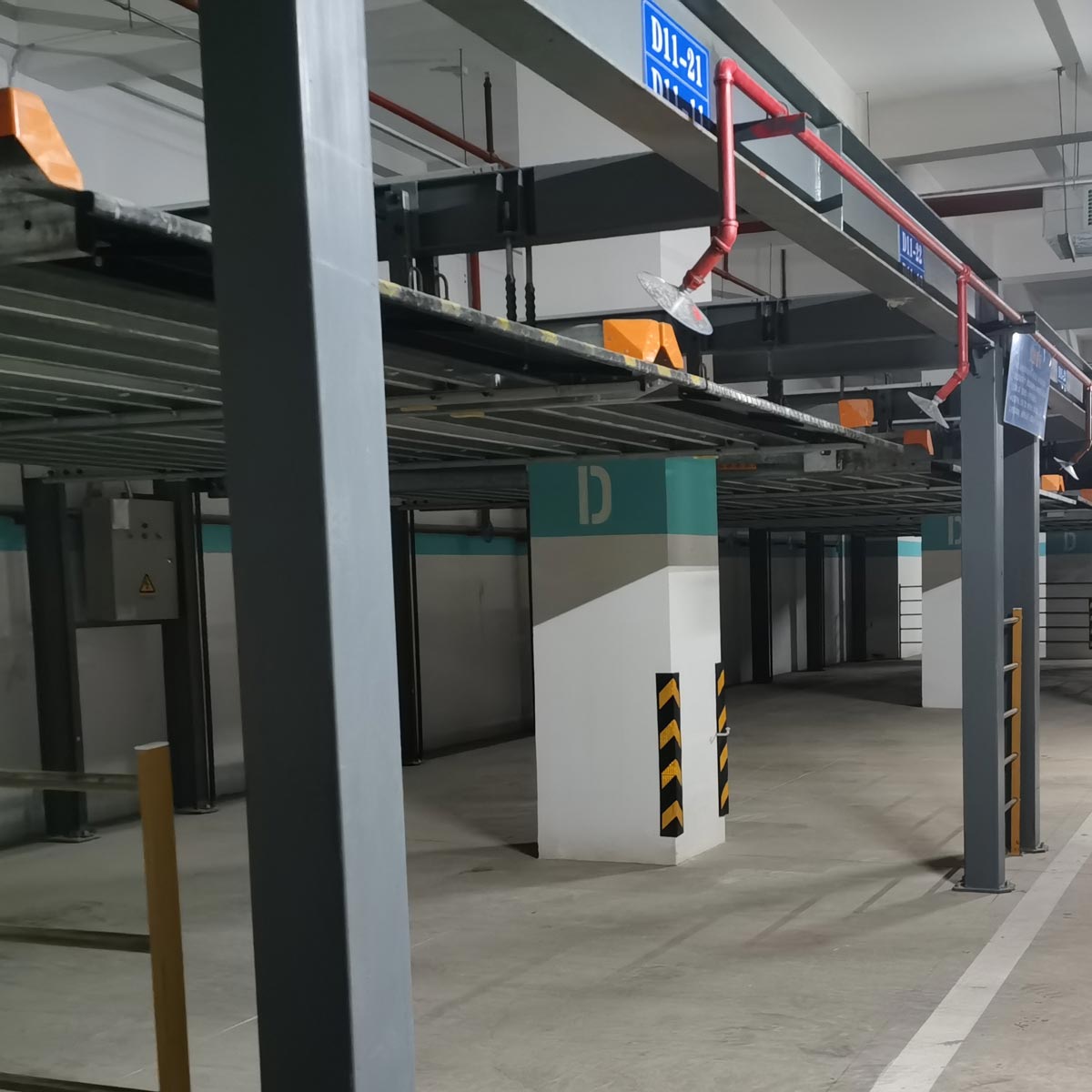 巍山升降橫移機(jī)械式立體車庫過驗(yàn)收
