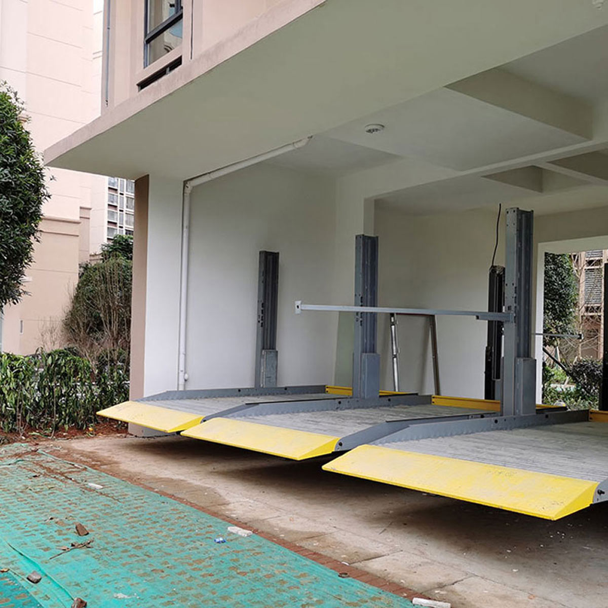 彌渡上下停車位拆除