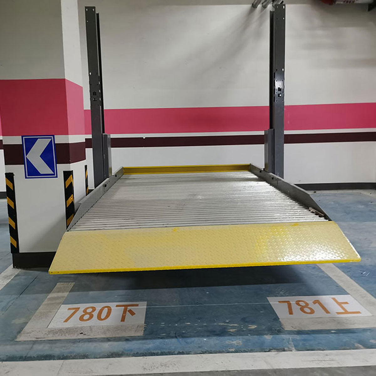 彌渡2柱機(jī)械式立體車庫(kù)二手