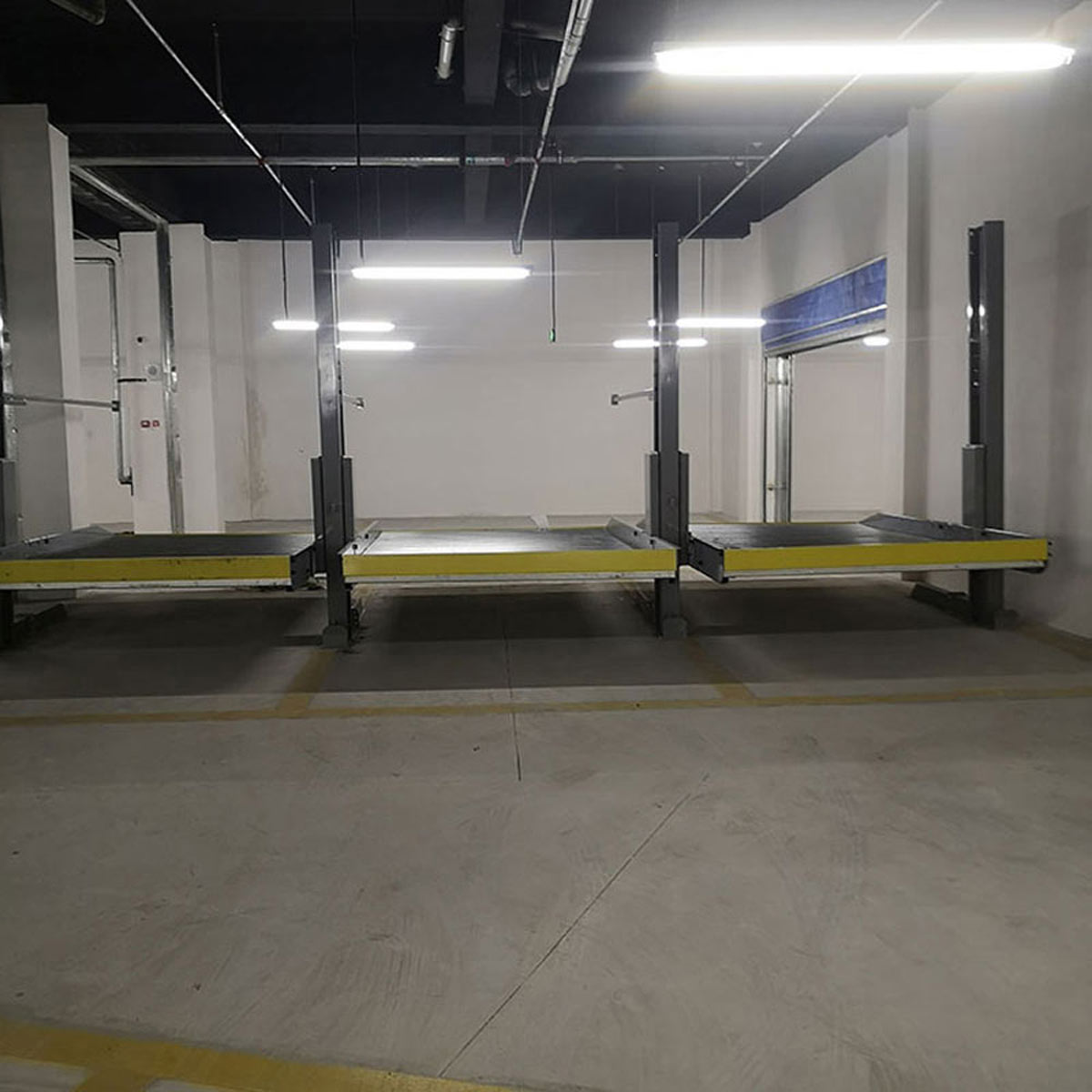 資中四柱式機(jī)械停車場安裝