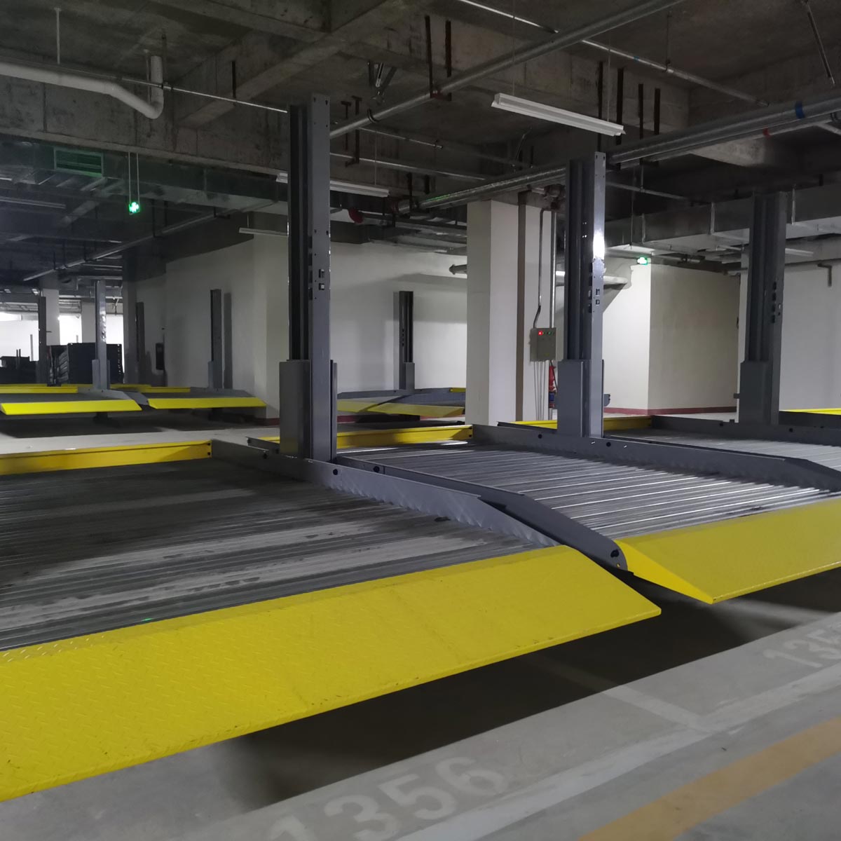 平面移動類機械式立體停車設備城市土地的節(jié)能者
